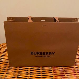 Burberry paper bag